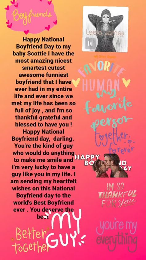 Happy National Boyfriend Day Wish, National Boyfriend’s Day, National Boyfriend Day Instagram Story, Happy National Boyfriend Day, Cute Messages For Him, National Boyfriend Day, Boyfriend Day, Girlfriend And Boyfriend Goals, Messages For Him