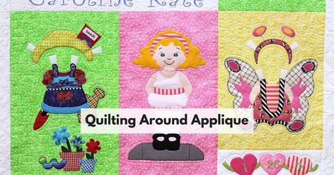 Learn special techniques from Angela Huffman for quilting around applique during Fons & Porter's Love of Quilting episode 3205 A Way with Applique Free Motion Quilting, Applique Quilts, Quilting, Motion, Kids Rugs, Appliqué Quilts