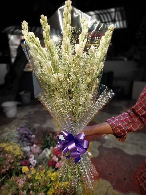 The floriya Tuberose Bouquet, Hand Bouquet, Wedding Decorations, Flowers, Quick Saves