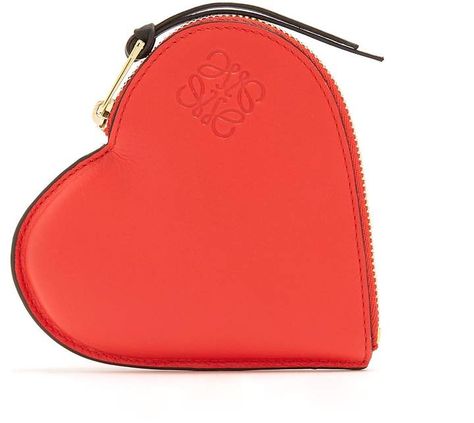 LOEWE Cookie Heart coin purse Cookie Heart, Heart Coin Purse, Loewe Bags, Heart Coin, Heart Shaped Bag, Red Wallet, Loewe Bag, Coin Purse Wallet, Passport Wallet