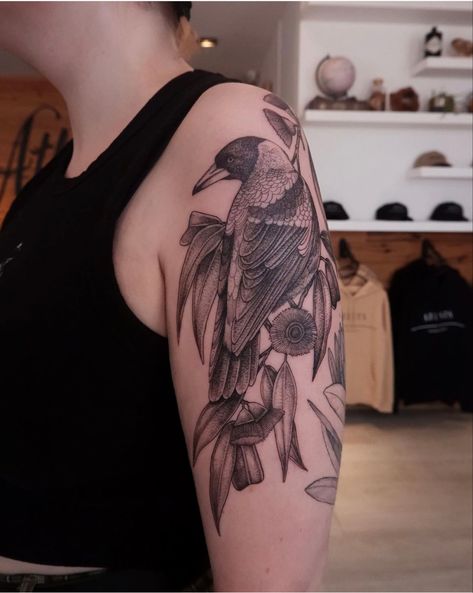 Australian Bird Tattoo, List Tattoo, Line Tattoo Arm, Tattoos 2024, Tattoo 2023, Tattoo 2024, Flash Ideas, Bird Tattoos, Tattoo Arm