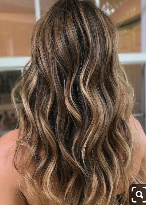 Brown Hair Color With Highlights, Hair Color With Highlights, Color With Highlights, Babylights Hair, Beautiful Brown Hair, Partial Highlights, Honey Hair Color, Highlight Color, Highlights Balayage