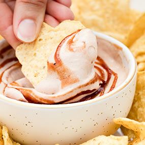 BBQ Chip Dip Sweet Baby Rays Recipes, Wing Sauces, Party Dips Easy, Bbq Chips, Baby Ray, Sweet Baby Ray, Chip Dip, Football Food, Yummy Dips