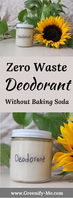 Zero Waste Deodorant Without Baking Soda Deodorant Without Baking Soda, Diy Deodorant Spray, Baking Soda Deodorant, Diy Zero Waste, Diy Shampoo Recipe, Homemade Deodorant Recipe, Baking Soda Free Deodorant, Eco Bathroom, Deodorant Recipe