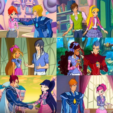 Winx Club Ships, Winx Club Couples, Winx Specialists, Winx Club Specialists, Winx Drawing, Winx Couples, Ray Caesar, Stella Winx, Klub Winx