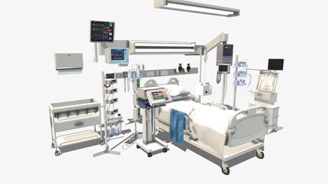 https://sketchfab.com/3d-models/hospital-bed-b85c18b6ca5247d88bce2b5bb1818a1c Sims 4 Cc Hospital Clutter, Ts4 Hospital Cc, Sims 4 Hospital Cc, Ts4 Hospital, Sims 4 Hospital, Sims Challenge, Recovery Room, Asian House, Sims 4 Cc Eyes