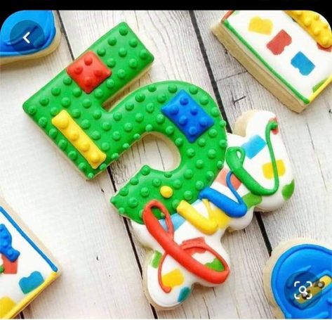 Bday Cookies, Lego Cookies, Christening Cookies, Baby Cookie, Lego Theme, Ninjago Birthday, Pirate Cake, Lego Cake, Lego Birthday Party