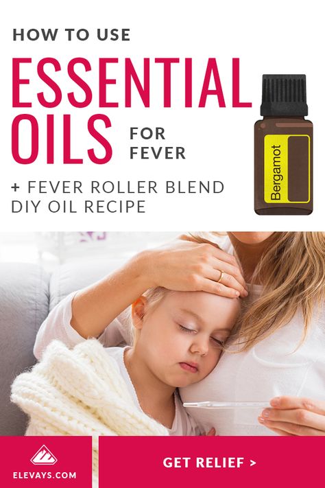 As convenient as acetaminophen is, it might not be the best option for fever relief for our families, for two reasons. The first is that one of the biggest misconceptions most of us have about our health is that a fever is a bad thing. This misunderstanding keeps us from taking advantage essential oils for fever. In this article, learn how to use essential oils for fever as a natural fever reducer & pain reliever. Grab our DIY roller blend recipe for fevers too! #essentialoils #naturalremedies Young Living Fever, Fever Essential Oils, Fever Reducer Essential Oils, Fever Reducing Essential Oils, Fever Blister Essential Oils, Doterra Fever Reducer, Natural Fever Reducer For Kids, Essential Oils For Fever, Natural Fever Reducer