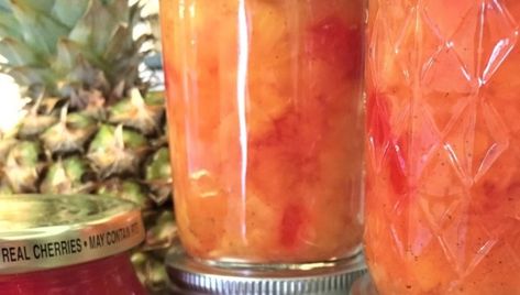 Peach Pie Filling Recipes, Pineapple Jam Recipe, Carrot Cake Jam, Kiwi Jam, Water Bath Canning Recipes, Canning Jam Recipes, Dairy Free Cooking, Canning Peaches, Peach Pie Filling