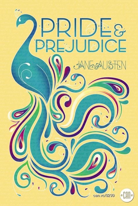 Pride and Prejudice | 25 Beautifully Redesigned Classic Book Covers Classic Literature Book Covers, Literature Posters, Classic Literature Books, Pride And Prejudice Book, Best Book Covers, Jane Austen Books, Book Cover Art, Laura Lee, Classic Literature