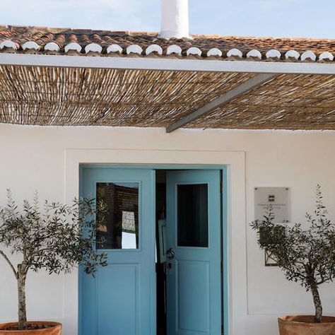 Six Hotels in Portugal that We Want to Keep a Secret | SUITCASE Magazine Pretty Tiles, Hotels Portugal, Peri Peri, Rural House, Sea Sand, Ceiling Windows, Infinity Pool, Algarve, Hotel Restaurant