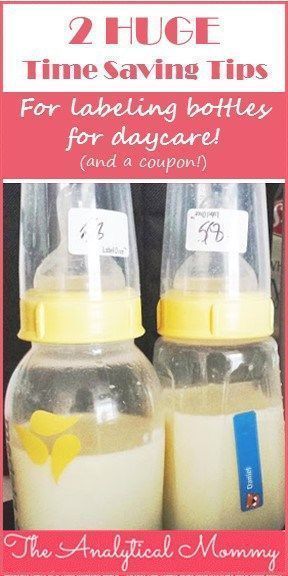 Labeling Bottles for Daycare: How to efficiently label your baby's bottles for… Time Saving Tips, Starting A Daycare, Sleeping Too Much, Baby Sleep Problems, Day Care, Breastfeeding Tips, After Baby, First Time Moms, Time Saving