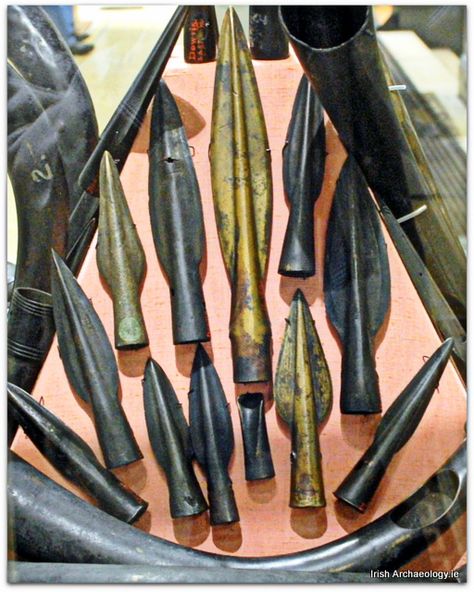 Bronze Age spears from Ireland                                                                                                                                                      More Ancient Ireland, Ancient Celts, Archaeological Discoveries, Prehistoric Art, Irish History, Celtic Art, Iron Age, Free Activities, Viking Jewelry