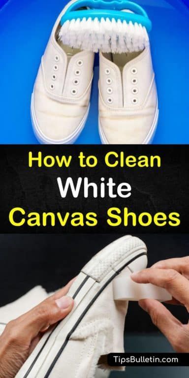 Discover how to clean white canvas shoes using baking soda and with and without hydrogen peroxide with our guide. We show you how to turn those Christmas gifts of Converse canvas sneakers from black with stains to white and like new. #whitecanvasshoes #shoecleaning #cleancanvasshoes Cleaning Canvas Sneakers, Clean White Canvas Sneakers, Cleaning White Canvas Sneakers, How To Whiten Sneakers, How To Clean White Vans, Clean White Canvas Shoes, How To Whiten Shoes, Cleaning White Canvas Shoes, Cleaning White Vans