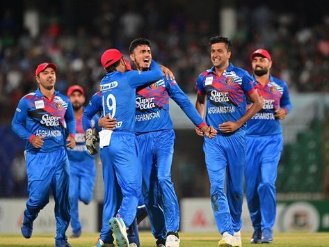 FirstSportz Hashmatullah Shahidi-led Afghanistan scripted history on Saturday (8 July) as they beat Bangladesh in the second ODI of the three-match series and took an unassailable lead. The visitors completely outplayed the host team as Afghanistan won the match by 142 runs. It was a complete team effort from Afghanistan as more than one player starred […] The post “Then there is shameless India”- Fans bash India for losing ODI series against Bangladesh after Afghanistan beat the Tige... Afghanistan Cricket Team, Afghanistan Cricket, N Logo Design, Clean Sweep, Cricket Teams, Team Effort, The Host, Cricket Team, Cricket News