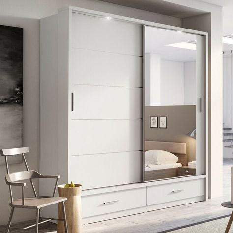 Sliding Wardrobe Design, 3 Door Sliding Wardrobe, Armoire Design, Sliding Door Wardrobe Designs, Sliding Door Wardrobe, Modern Cupboard, Bedroom Cupboard, Modern Cupboard Design, Wardrobe Door Designs