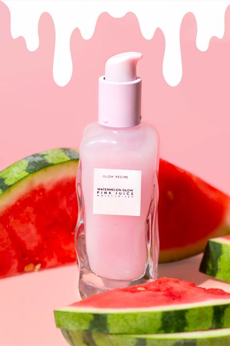 Glow Recipe Watermelon Glow Pink Juice Moisturizer Pink Juice Moisturizer, Pink Juice, Glow Recipe Watermelon, Watermelon Glow Sleeping Mask, Watermelon Glow, Sephora Skin Care, Glow Recipe, Lightweight Moisturizer, Glow Skin