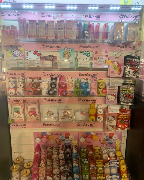 Sanrio X Creme, Creme X Sanrio, Hello Kitty X Creme, Hello Kitty Creme Shop, Creme X Hello Kitty, Creme Hello Kitty, Hello Kitty Creme, Sanrio Skincare, Sanrio Finds