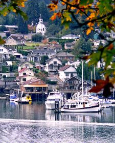 Gig Harbor. Crazy. I was feeling homesick. Pin seached my home town. Found This picture taken from the back of my house. Its actually Fox Island. Michael Clayton, Gig Harbor Washington, Erin Brockovich, Washington State Travel, Gig Harbor Wa, Vashon Island, Washington Travel, Harbor Town, Port Townsend