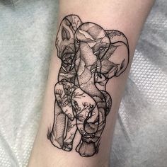 Elephant Eyes Tattoo, Elephant Half Sleeve Tattoo, Elephant Tattoos Mom And Baby, Elephant Mom And Baby Tattoo, Baby Elephant Tattoo, Elephant Tattoo Meaning, Elephant Tattoo Design, Mommy Tattoos, Baby Elefant