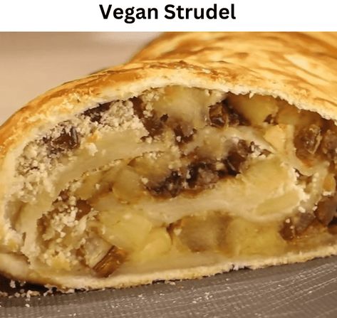 Vegan Strudel Healthy Toaster Strudel, Vegan Strudel, Vegan Toaster Strudel, Vegan Apple Turnovers With Puff Pastry, Roasted Vegetable Strudel, Vegan Pina Colada, Vegan Fudge Recipes, Vegan Baked Potato, Ginger Ale Recipe