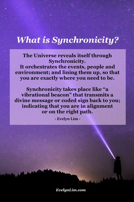 Synchronicity Meaning: Message from the Universe - Abundance Coach for Women in Business | Evelyn Lim Quotes From The Universe, Synchronicity Meaning, Messages From The Universe, Science Barbie, What Is Synchronicity, Synchronicity Quotes, Life Path Number 6, Universe Abundance, Message From Universe