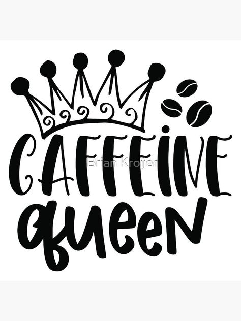 Caffeine Queen, Queen Poster, Image Svg, African Clothing Styles, Bday Ideas, Stencil Painting, Clothing Styles, African Clothing, Sale Poster