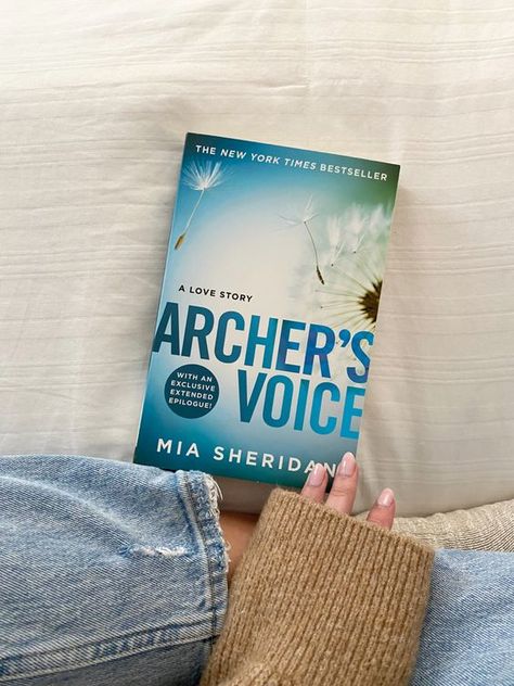 Archer Hale, Archers Voice, Archer's Voice, Silent Man, Mia Sheridan, Book Romance, Book Recommendation, Riveting, Story Book