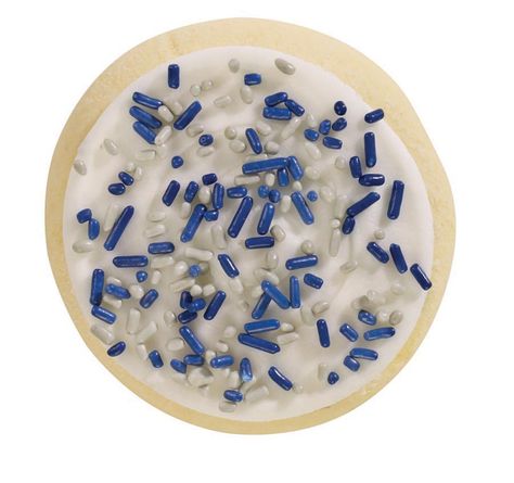 Lofthouse Dark Blue and Gray Frosted Sugar Cookies Frosted Cookies Aesthetic, Blue Cookies Aesthetic, Crk Cookies Png, Giant Chilled Crumbl Sugar Cookies, Dark Blue Pngs, Cookie Png Icon, Aesthetic Blackboard, Blueberry Pancake Crumbl Cookie, Blue Dessert Aesthetic