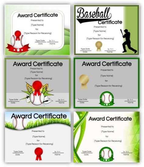 Editable Baseball Award Certificates Making your personal Editable Baseball Award Certificates is only a matter of choosing the proper give-away certificates template, filling in your par... Funny Employee Awards, Blank Check Template, Baseball Awards, Kindergarten Graduation Certificate, Perfect Attendance Award, Certificates Template, Certificate Images, Check Template, Baby Dedication Certificate