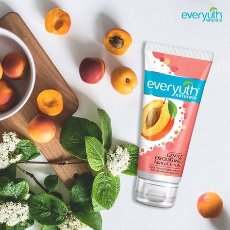 Wash away dead skin cells and dull looking skin with Everyuth Naturals Apricot scrub. Say hello to a more supple and healthier skin! Visit us : https://www.everyuth.com/scrub/apricot-scrub/26/ Best Face Scrub, Scrub Face, Dry Oily Skin, Apricot Scrub, Exfoliating Face Scrub, Exfoliating Face, Tan Removal, Healthier Skin, Get Rid Of Blackheads