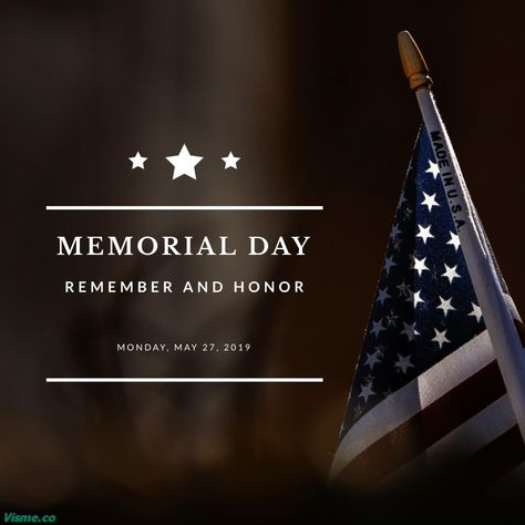 Memorial Day Instagram Post Template Visme Memorial Day Social Media Posts, Memorial Day Post, Social Ads, Social Media Templates, Instagram Post Template, Post Templates, Social Media Graphics, Social Media Template, Social Media Post