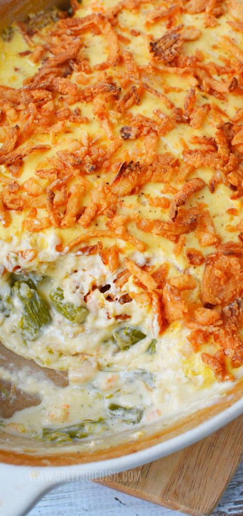 Asparagus Casserole Recipes Easy, Asparagus Casserole With Ritz Crackers, Asparagus Casserole With Boiled Eggs, Canned Asparagus Casserole, Sides For Prime Rib Dinner, Chicken And Asparagus Casserole, Chicken Asparagus Casserole, Cheesy Asparagus Casserole, Asparagus Side Dish Recipes