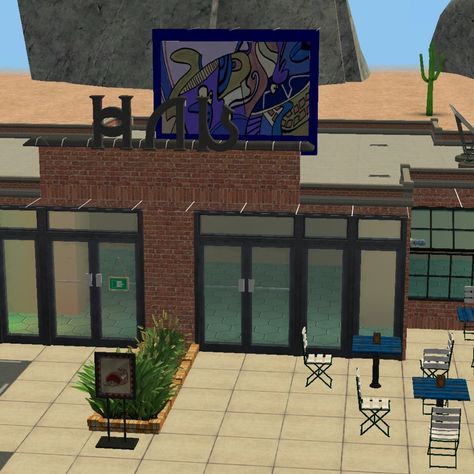 🛒 Just built a new grocery store for Strangetown! 🌵 This isn’t your ordinary grocery store—along with all the essentials, it also has newspapers, computer games, and more! There’s even a staff room and restroom to keep things running smoothly. Perfect for Sims who need to stock up on food or find the latest games in town. 🥕💾 Would your Sims shop here? Let me know! #Sims2 #Strangetown #GroceryStore #thesimsbuild #ts4 #simsbuild #noccbuild Sims 2 Grocery Store, Strangetown Sims 2, Staff Room, A Staff, Computer Games, Latest Games, Sims 2, Gaming Computer, Grocery Store