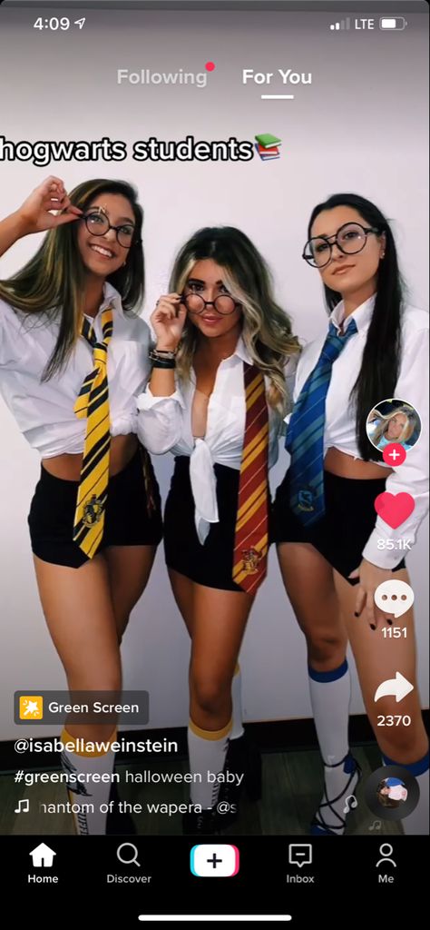 Hogwarts Students Costume, Student Halloween Costume, Student Costume, Couple Halloween, Couple Halloween Costumes, Couples Costumes, Baby Halloween, Costume Ideas, Fashion Ideas