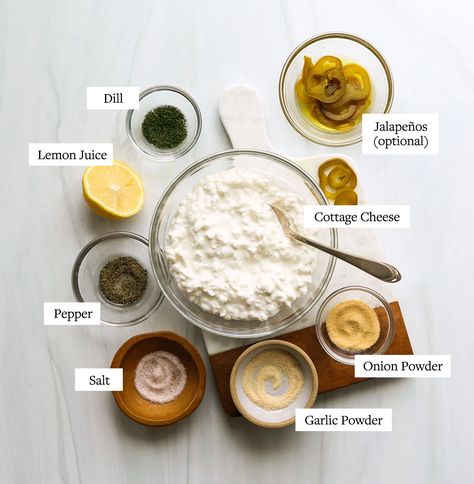 Cottage Cheese Ranch Dip, Cottage Cheese Ranch Dressing, Cheese Ranch Dip, Cottage Cheese Ranch, Anti Histamine Foods, Cottage Cheese Dip, Healthy Ranch Dressing, Homemade Cottage Cheese, Cheese Salad Dressing