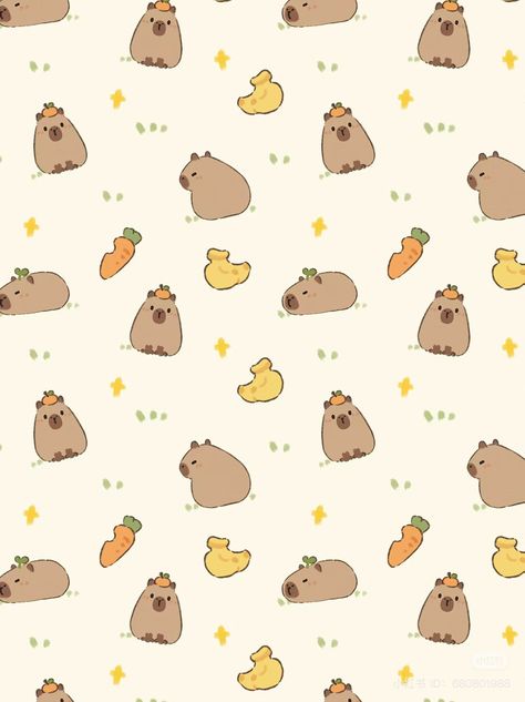 Animal Ipad Wallpaper, Cute Capybara Wallpaper, Capybara Wallpaper, Mint App, Snoopy Wallpaper, Animal Doodles, Drawing Wallpaper, Stray Dogs Anime, Fall Pictures