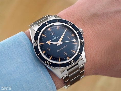 Review: Omega Seamaster 300 steel, 2021 edition | Time and Watches | The watch blog Omega Seamaster 300 Heritage, Omega Seamaster Gold, Omega Co Axial, Omega Watches Seamaster, Best Looking Watches, Omega Seamaster Diver 300m, Omega Seamaster 300, Seamaster 300, Omega Watches