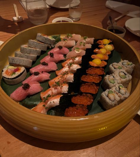 sushi 
sashimi 
nigiri 
nobu Nigiri Aesthetic, Omakase Aesthetic, Nobu Food, Nobu Aesthetic, Nobu Sushi, Ashley Core, Sushi Aesthetic, Sushi Shop, Sushi Date