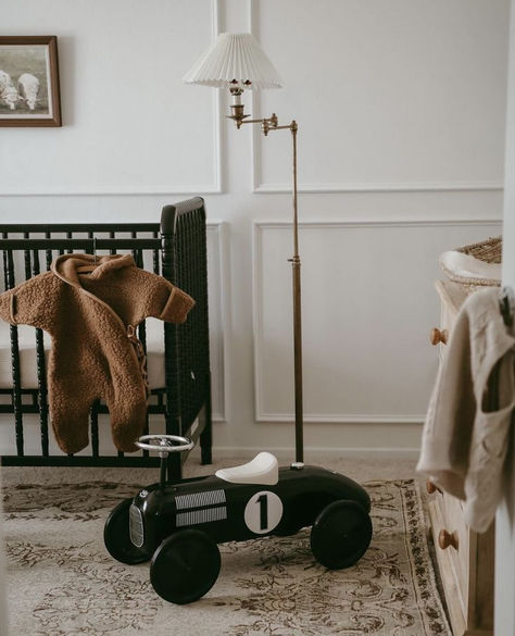 Modern Parisian Nursery, Parisian Kids Room, Classic Car Nursery, Vintage Boys Nursery, Old Money Nursery, Vintage Baby Boy Nursery, Moody Nursery, Parisian Nursery, Nursery Photography