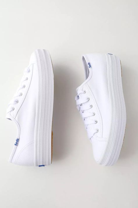 Keds Platform Sneakers Outfit, Keds Platform Sneakers, Platform Keds, Platform Sneakers Outfit, Keds Triple Kick, White Keds, Champion Sneakers, Keds Sneakers, Keds Style