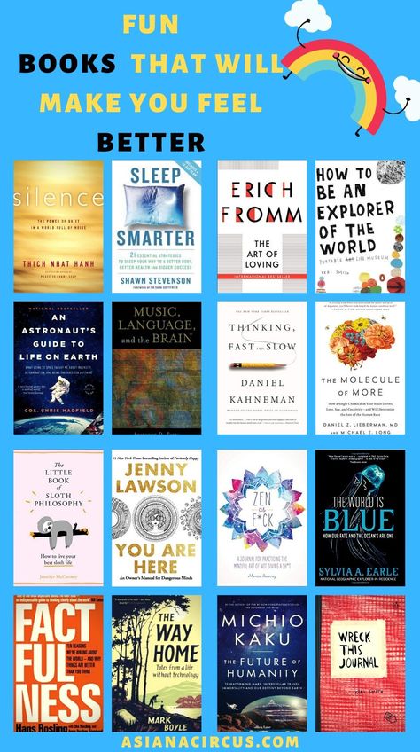 Best Books on Mindfulness, Creativity, science, & history to get a Boost for 2020. Books that can help you reach new goals and improve your physical and mental health, relationships, and work-life. These are engaging, unique and thought-provoking books that make you think and feel more deeply and act more thoughtfully every day. As well as books about self love & mental health. #mindfulnessbooks #CreativityBooks #Mindfulness #Creativity #SelfLove #MentalHealth #BookLists Public Health Books, Books To Read In A Day, Books For Happiness, Books That Make You Think, Feel Good Books To Read, Therapist Books, Books About Self Love, Books On Mental Health, Books On Relationships