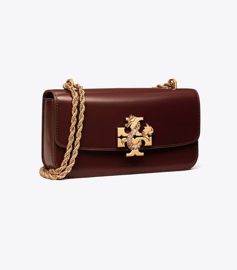 Eleanor Rectangular Bag: Women's Designer Crossbody Bags | Tory Burch Tory Burch Eleanor Bag, Womens Designer Handbags, Designer Crossbody, Designer Crossbody Bags, Tory Burch Bag, Mini Crossbody Bag, Cross Body Bag, Body Bag, Leather Crossbody Bag