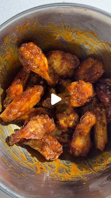 Ci | Houston Content Creator on Instagram: "Looking for a chicken recipe?! Save this one for later. Crispy smoky air-fried wings tossed in the most delicious Hennessy bbq sauce! These will easily become your new favorite wing. Comment wings and I’ll send you the recipe Super Bowl food, Hennessy wings, chicken wings, cookwithci, chicken appetizers" Hennessy Wings, Fried Wings, Wings Chicken, Chicken Appetizers, Bowl Food, Chicken Wing, Super Bowl Food, Chicken Wing Recipes, Wing Recipes