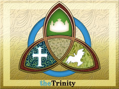 The Holy Trinity Symbol Holy Trinity Symbol, Trinity Sunday, Trinity Symbol, Paschal Candle, Christ Artwork, The Holy Trinity, Christ Is Risen, Angel Images, Church Banners