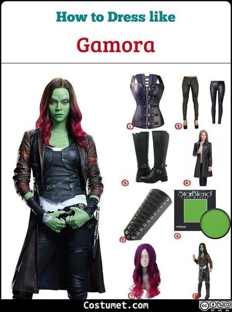 Gamora Outfit, Gamora Costume, Marvel Halloween Costumes, Prison Outfit, Teenage Halloween Costumes, Avengers Costumes, Marvel Costumes, Marvel Clothes, Black Bustier