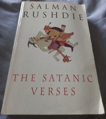 SALMAN RUSHDIE THE SATANIC VERSES BOOK 1992 RARE THE CONSORTIUM 1st USA EDITION | eBay The Satanic Verses Salman Rushdie, The Satanic Verses, Salman Rushdie Books, Satanic Verses, Salman Rushdie, Vintage Book, Paperback Books, First Names, Verses