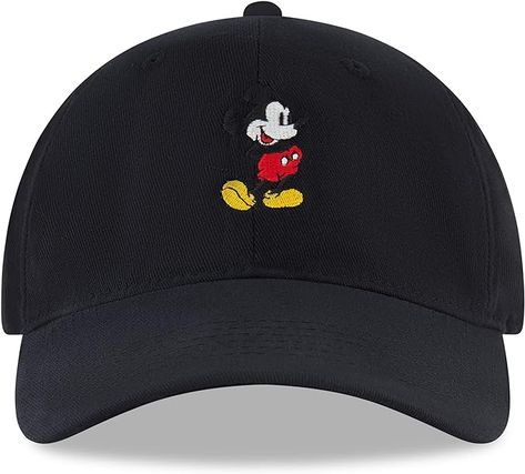 Disney Men's Baseball Cap, Mickey Mouse Adjustable Hat for Adult Disney Honeymoon, Mickey Mouse Hat, Men's Baseball Cap, Honeymoon Outfits, Disney Men, Baseball Caps Mens, Snap Backs, Baseball Caps, Disney Mickey Mouse