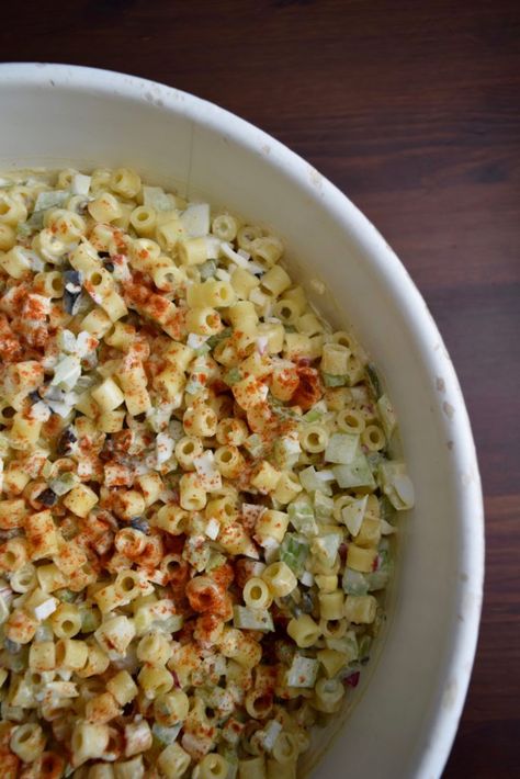 Macaroni Salad With Ditalini, Ditalini Macaroni Salad, Dirty Martini Mac Salad, Ditalini Pasta Side Dish, Small Pasta Salad Recipes, 12 Tomatoes Dirty Martini Macaroni Salad, Pasta Salad With Ditalini, Dirty Martini Macaroni Salad, Ditalini Pasta Recipes Cold