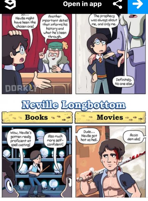 Harry Potter Neville Longbottom Neville X Blaise, Neville Longbottom X Y/n, Neville Longbottom Fanart, Harry Potter Neville, Harry Potter Scene, Neville Longbottom, Harry Potter Comics, Hogwarts Houses, Half Blood